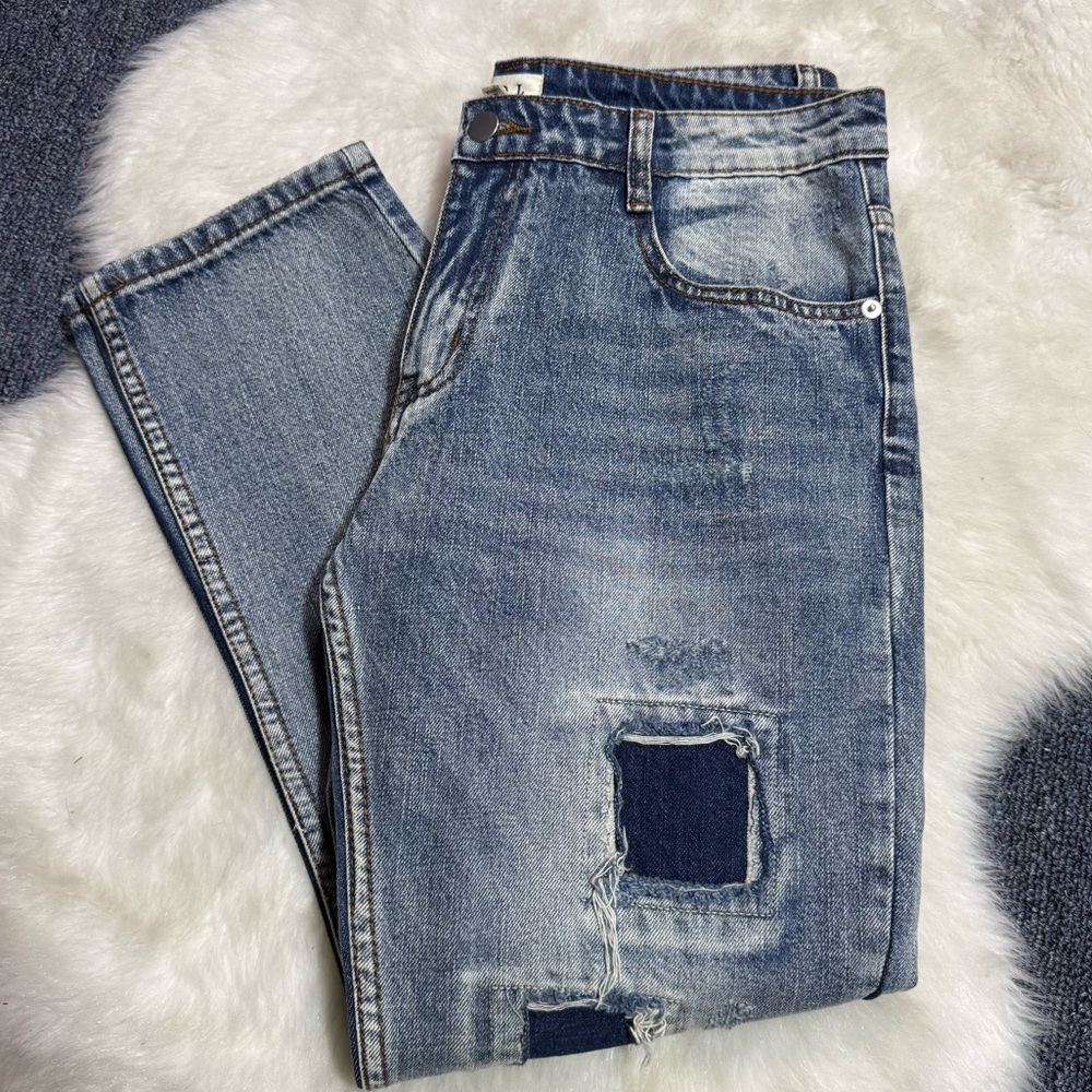 POL Patchwork Jeans